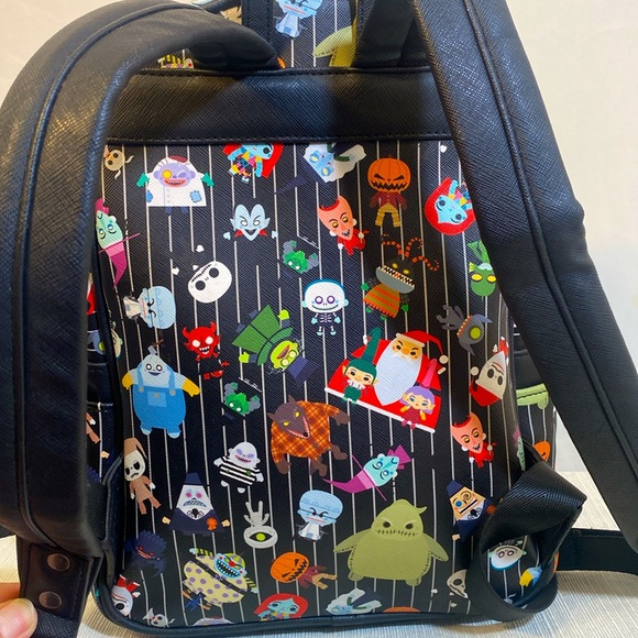Disney The Nightmare Before Christmas Mini Backpack Loungefly Jack Sally! main image 8